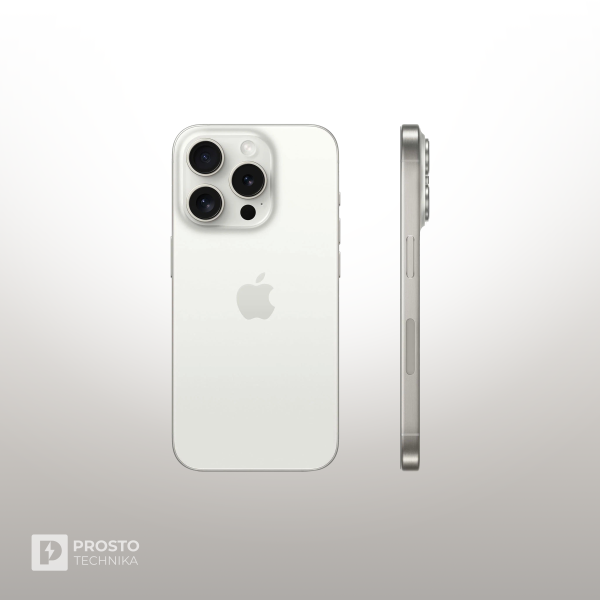 iPhone 15 Pro 128 ГБ Esim белый титан